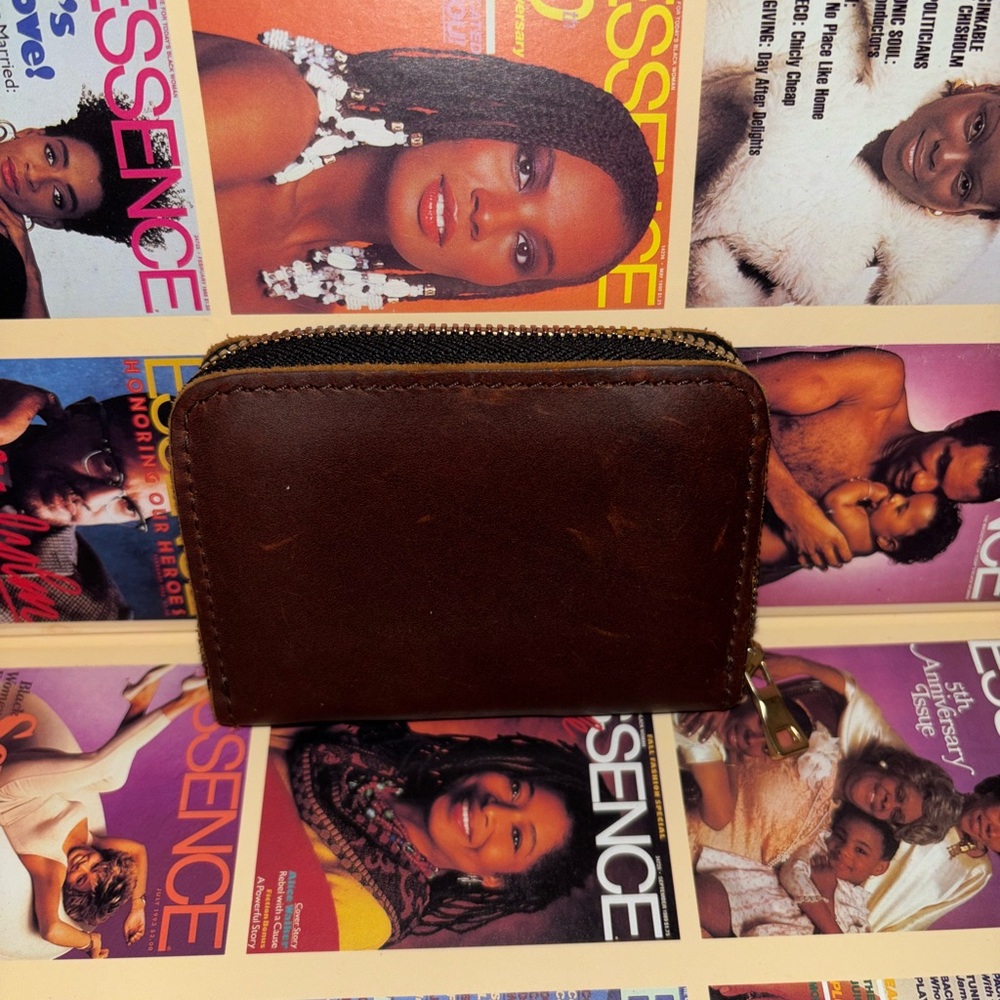 Source Unknown Brown Leather Wallet - image 2